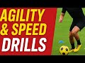 Football Agility and Speed Drills | Best Footwork, Speed and Agility Drills Soccer |