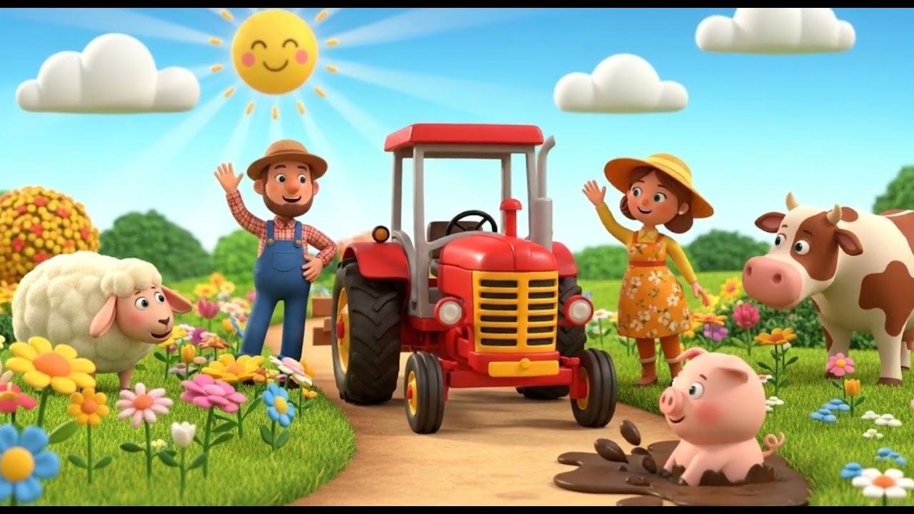 Good Morning Mr Rooster Sunny Farm Rise Up Rhymes Ep12