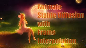 Animate Images using AI with Frame Interpolation for Large Motion