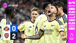 Raya & Guimarães Make The Difference 🔴 | Sunderland 0-2 Arsenal | Premier League Highlights