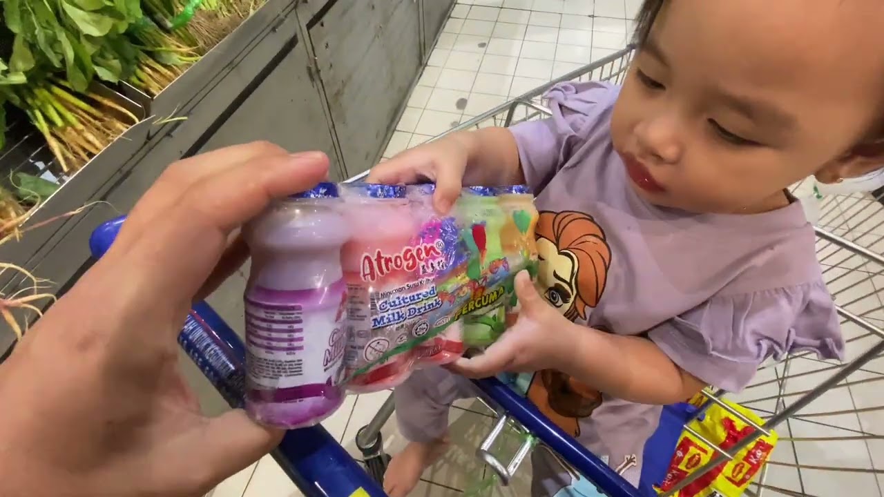 Membelanja barang dapur // Hari biasa tak ramai orang shopping..