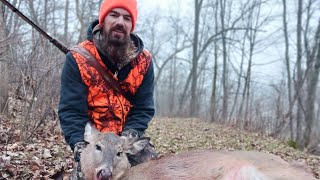 Pastor John's First Deer! Hunting with an inline Muzzle Loader. by Primitive Preacher 432 views 1 year ago 7 minutes, 28 seconds