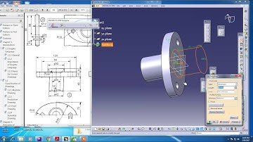 Stuffing Box  Gland  part2  Catia v5