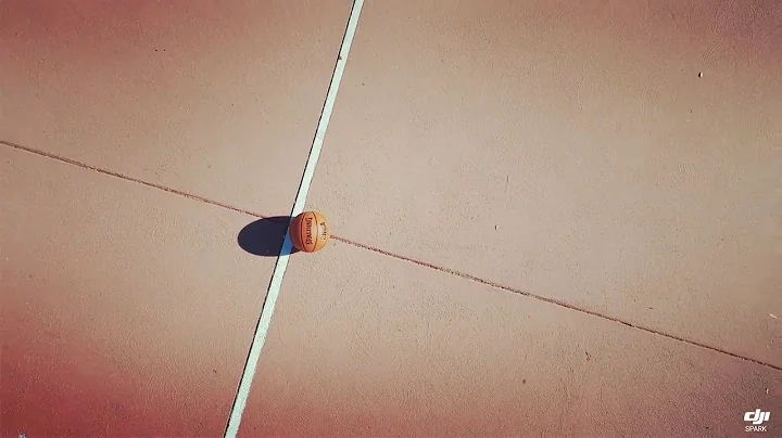 Papago Park, Tempe Arizona - basketball from above