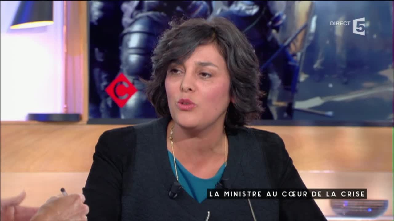 Myriam El Khomri s'explique - C à vous - 26/05/2016