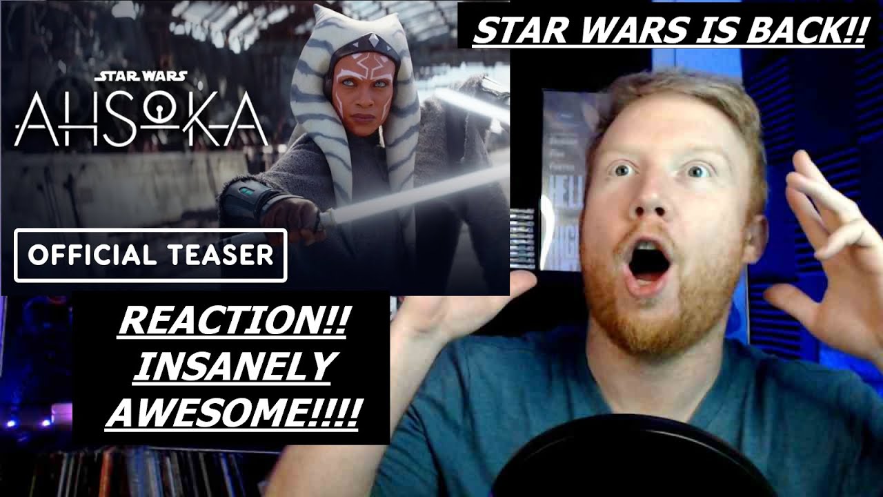 Ahsoka | Teaser Trailer REACTION!! Star Wars Celebration 2023 | Disney+ ...