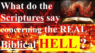 Biblical Hell Bible verses Explained 1611 KJV