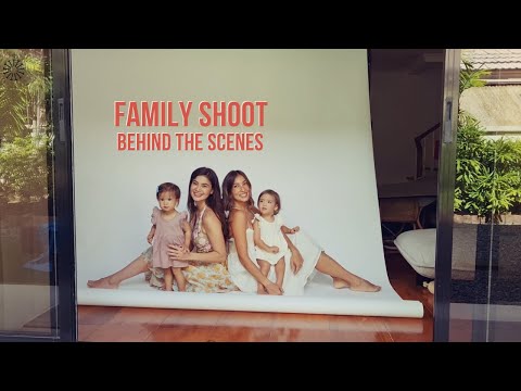 Heussaff Girls: Family Shoot at Home!
