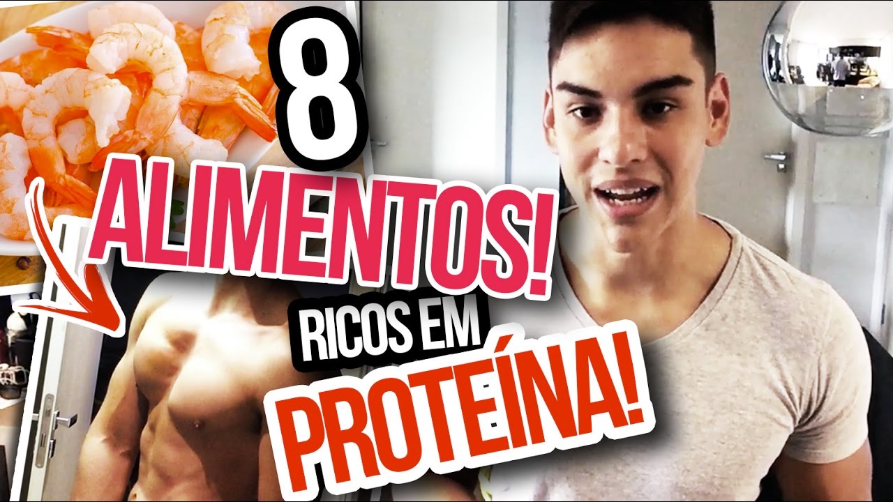 8 Alimentos Ricos em Proteína | Dieta Flexível | IIFYM perder barriga en un mes