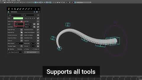 Zoo Tools 2 (Maya) Has Virtual Sliders