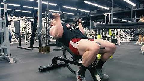 Incline Dumbbell Curl