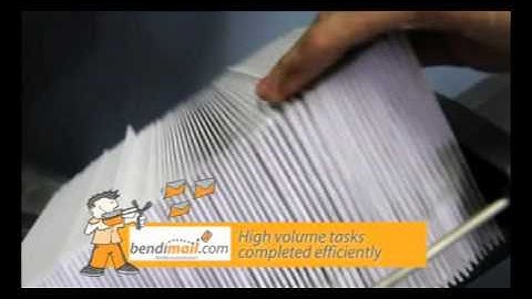 Bendimail Envelope inserting machine