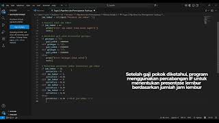 Tugas 2 Algoritma dan Pemrograman (Program Sederhana menggunakan Operator, statemen IF)