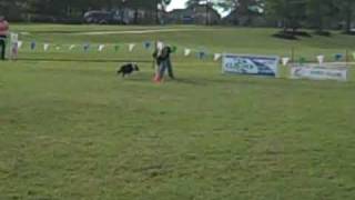 Carol and Kuzco Toss and catch at UFO World Cup in Houston