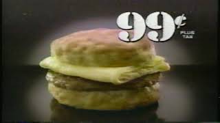 McDonald's Breakfast Sandwiches 1988 Commercial Change Your Habit
