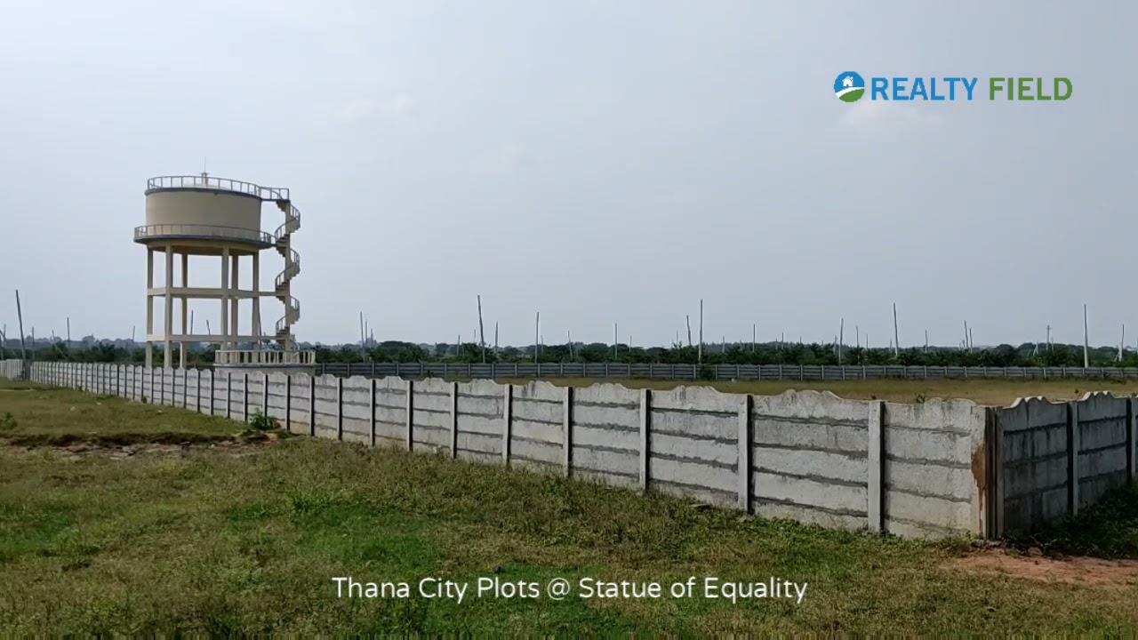 HMDA plots for sale Near to /.Statue of Equality, Muchinthal Hyderabad