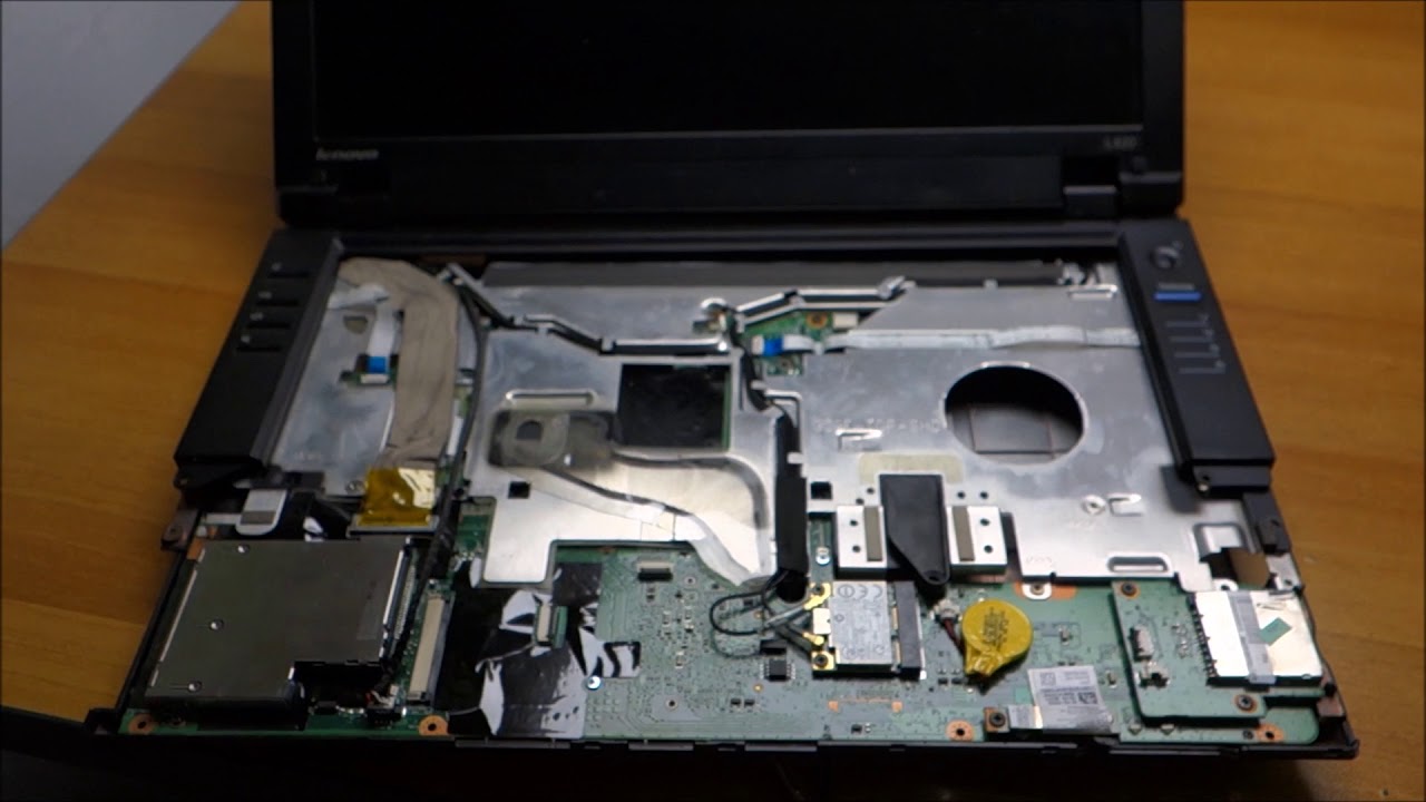 Repairing a Lenovo ThinkPad L420 laptop with L412 parts YouTube