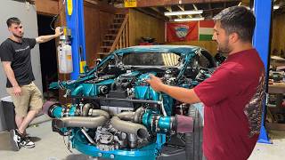 The Twin Turbo Huracan Is Almost Ready to Start…