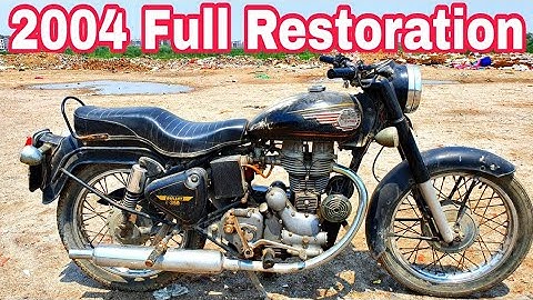 Royal Enfield 2004 Full Restoration {part-1} Old Model🔥 | NCR Motorcycles
