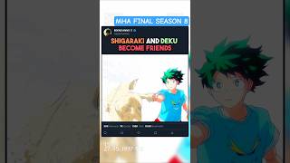 Shigaraki Et Deku Deviennent Amis