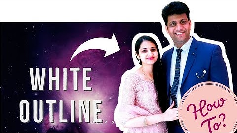 How to Outline a Picture for YouTube Thumbnail from Phone