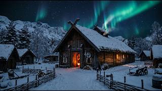 Peaceful Viking Winter Music — Nordic Fireside Ambience for Sleep, Focus & Relaxation