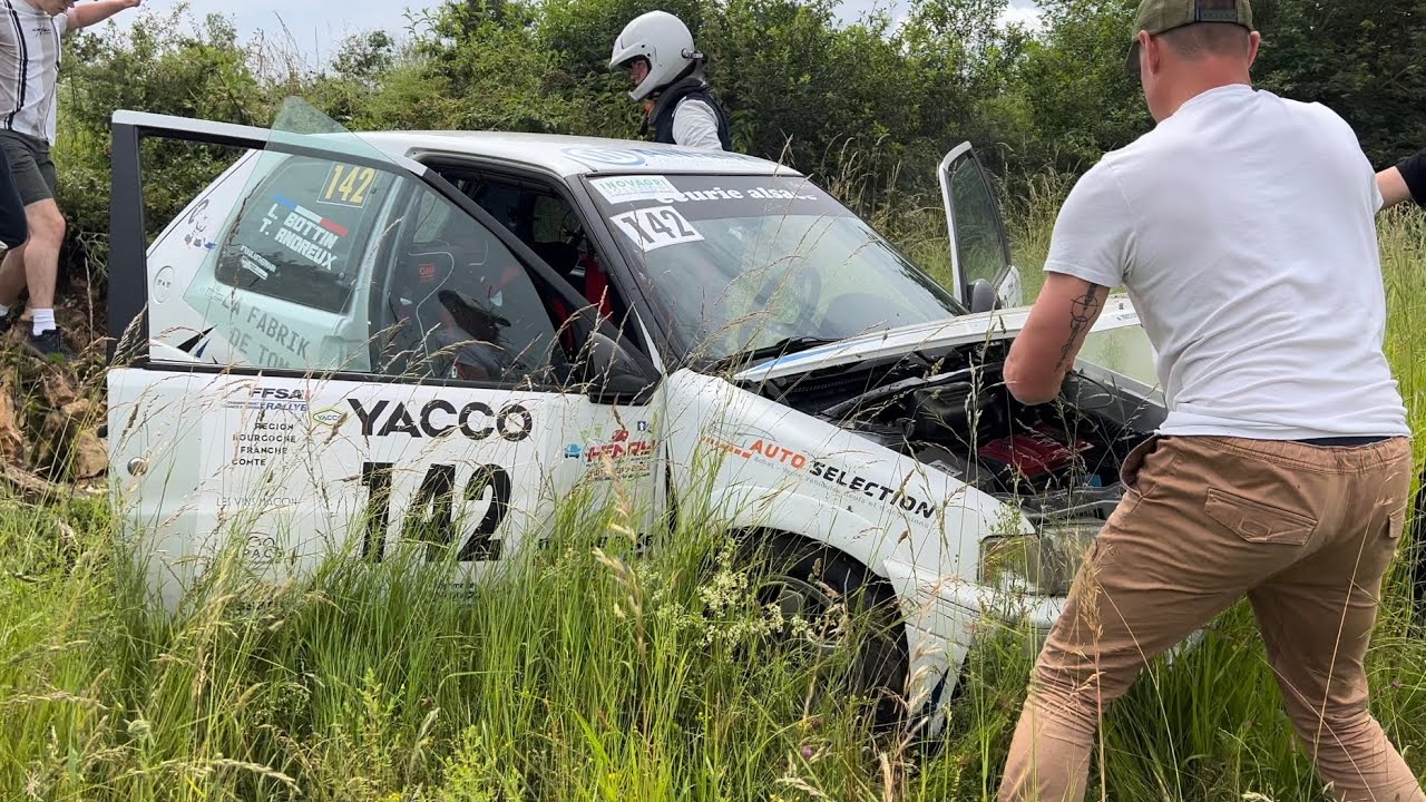 Rallye des Vins Mâcon 2024 Crash & Mistakes