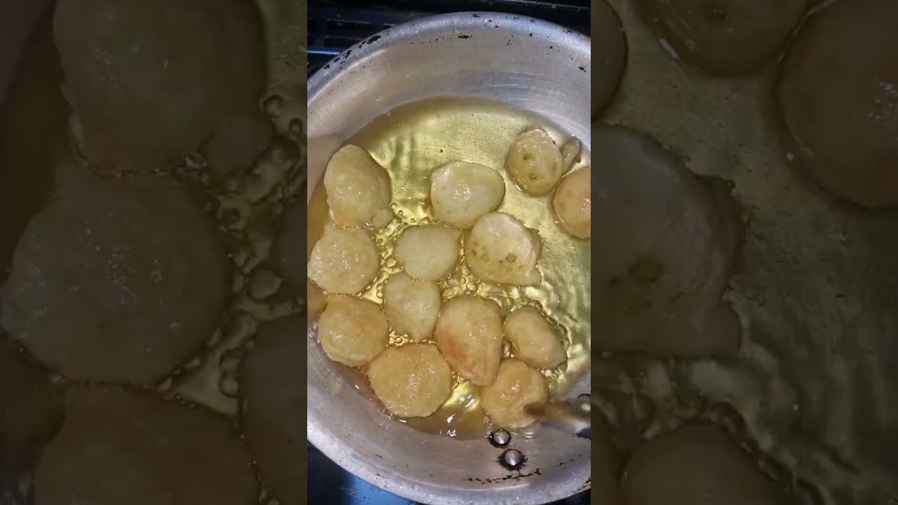 الزلابيه اولقمة القاضي بمكونات  موجوده في البيت #حلويات رمضان الحلوه#جربيها 