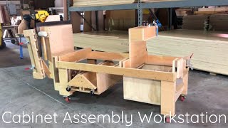 Cabinet Assembly Workstation