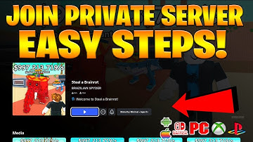 How to Create & Join a Private Server in Roblox Steal a Brainrot (PS4, PS5, or Xbox One/Series X)