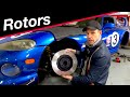 Full Floating Brake Rotors on Viper GTS - PFC