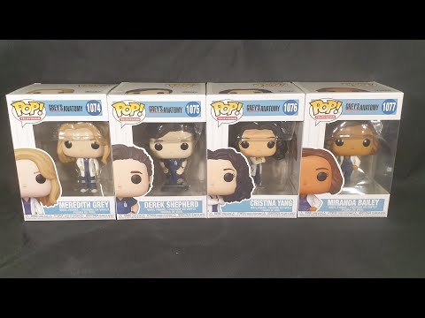 Unboxing: Grey's Anatomy Funko Pop Vinyl Figures - February