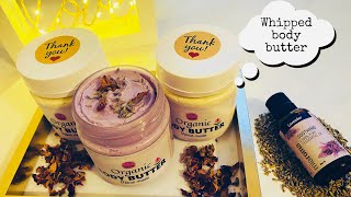 Whipped body butter/‏‏زبدة الجسم المخملية بأسهـل طريقة