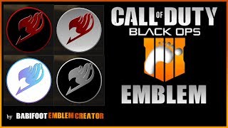 COD BO4 Emblem Tutorial -  Fairy Tail Logo