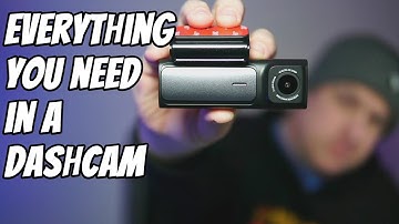 Affver 4K Dashcam  with front and rear cameras and built-in GPS