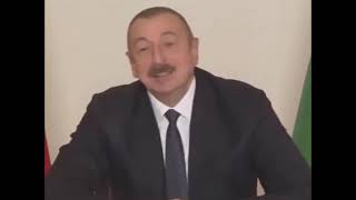 İlham Aliyevden Tarihi Konuşma Aliyevin Keyfi Yerinde Paşinyan Korkakça Imzalayacak 