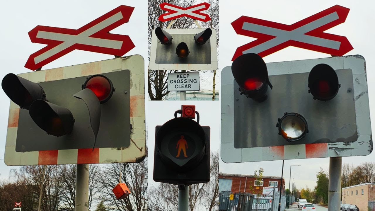 Very Unique Abandoned Level Crossing! Trafford Park Tenax Road Level Crossing, Manchester