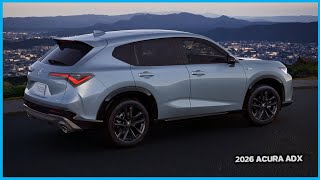 2026 Acura ADX – The Stylish Crossover That Might Be Your Next Ride