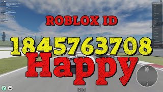HAPPY Roblox Song Codes