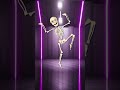 Dance on #tumtum challenge #skeletondance #spooky #songs Teehee Toli