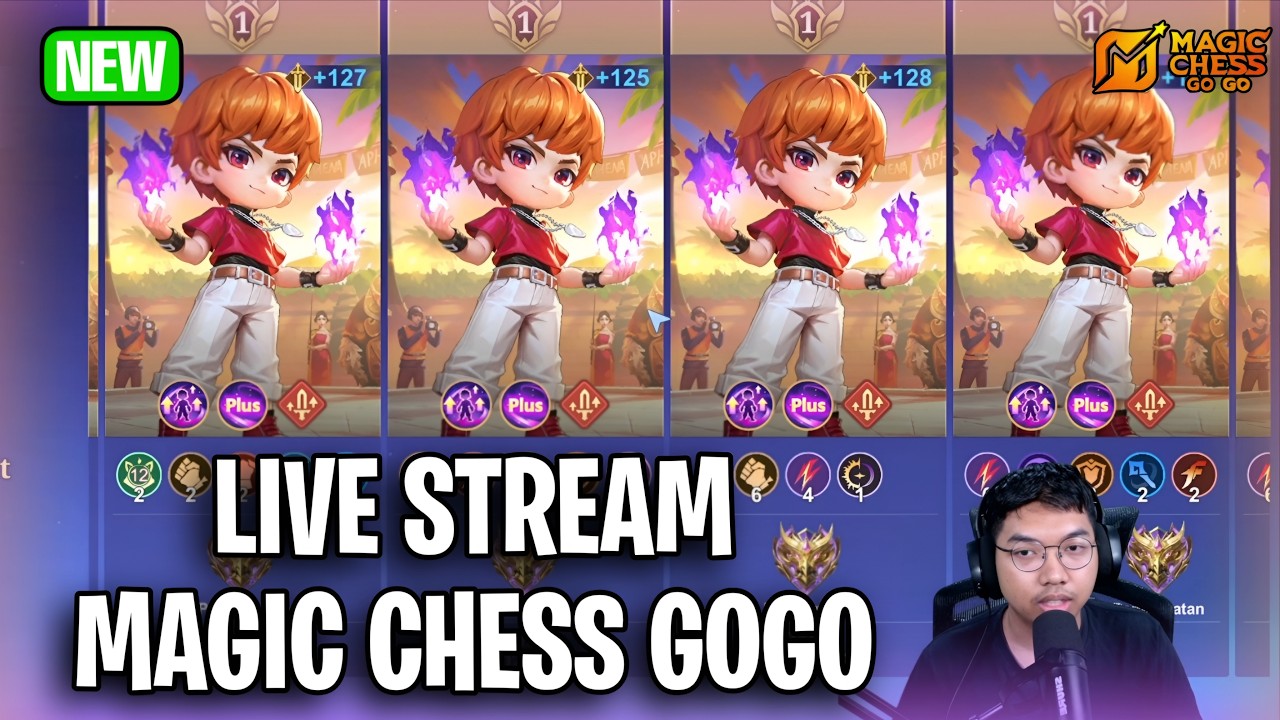 KEMBALI BERMAIN MAGIC CHESS GOGO DI SORE HARI BULAN RAMADHAN !! LIVE STREAMING FERBI JO