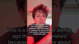 “What do you think?” Charlie Puth via TikTok | May 14, 2024