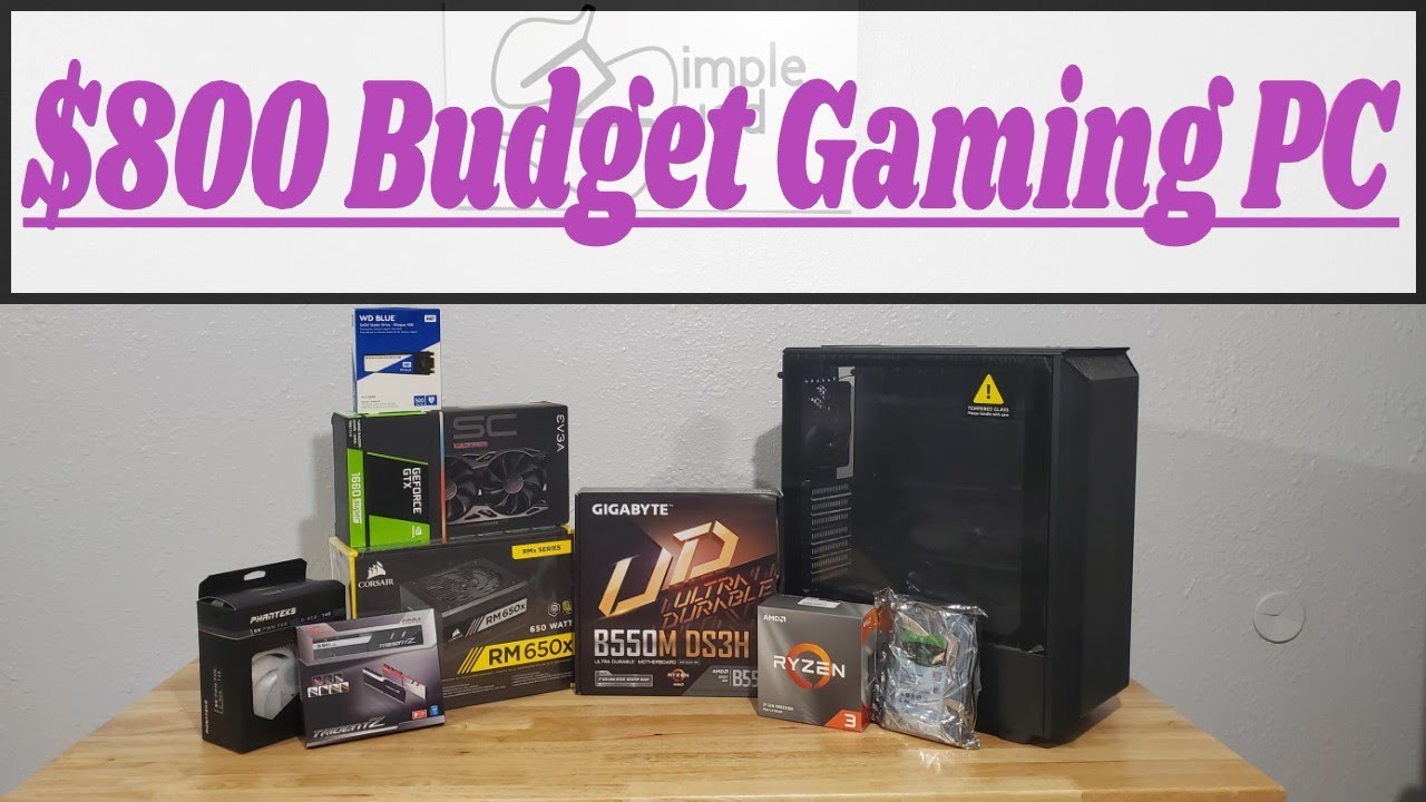 Ultimate 800 Budget Gaming PC YouTube
