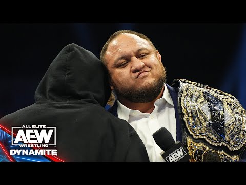 AEW World Champ Samoa Joe, & Hook come face to face after last week's battle! | 1/24/24 AEW Dynamite