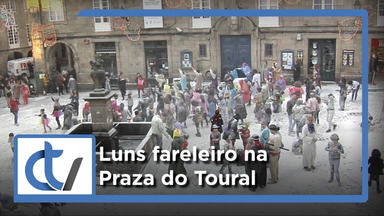Luns fareleiro na Praza do Toural