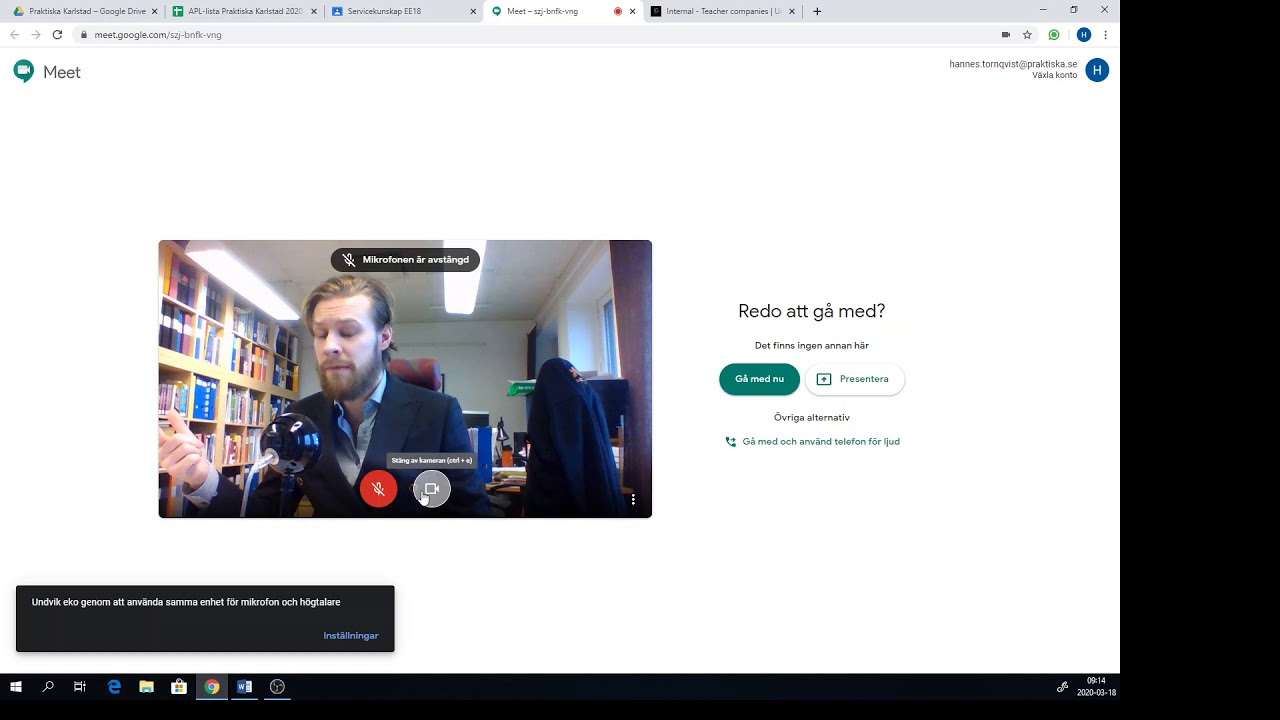 Guide Ansluta till ett Google Meet som elev YouTube