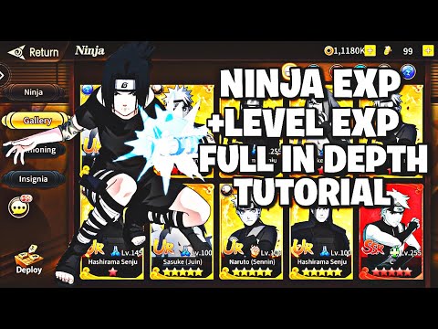 God Of Shinobi Rebirth:Exp plusLevel Exp Full In Depth Tutorial