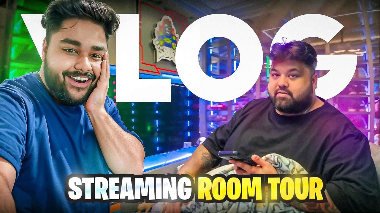Inside 8bit Goldy Dada's Ultimate Streaming Room 🔥Vlog 41 #s8ul #gameशुरु