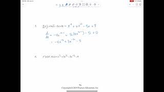 2.5: Basic Differentiation Properties