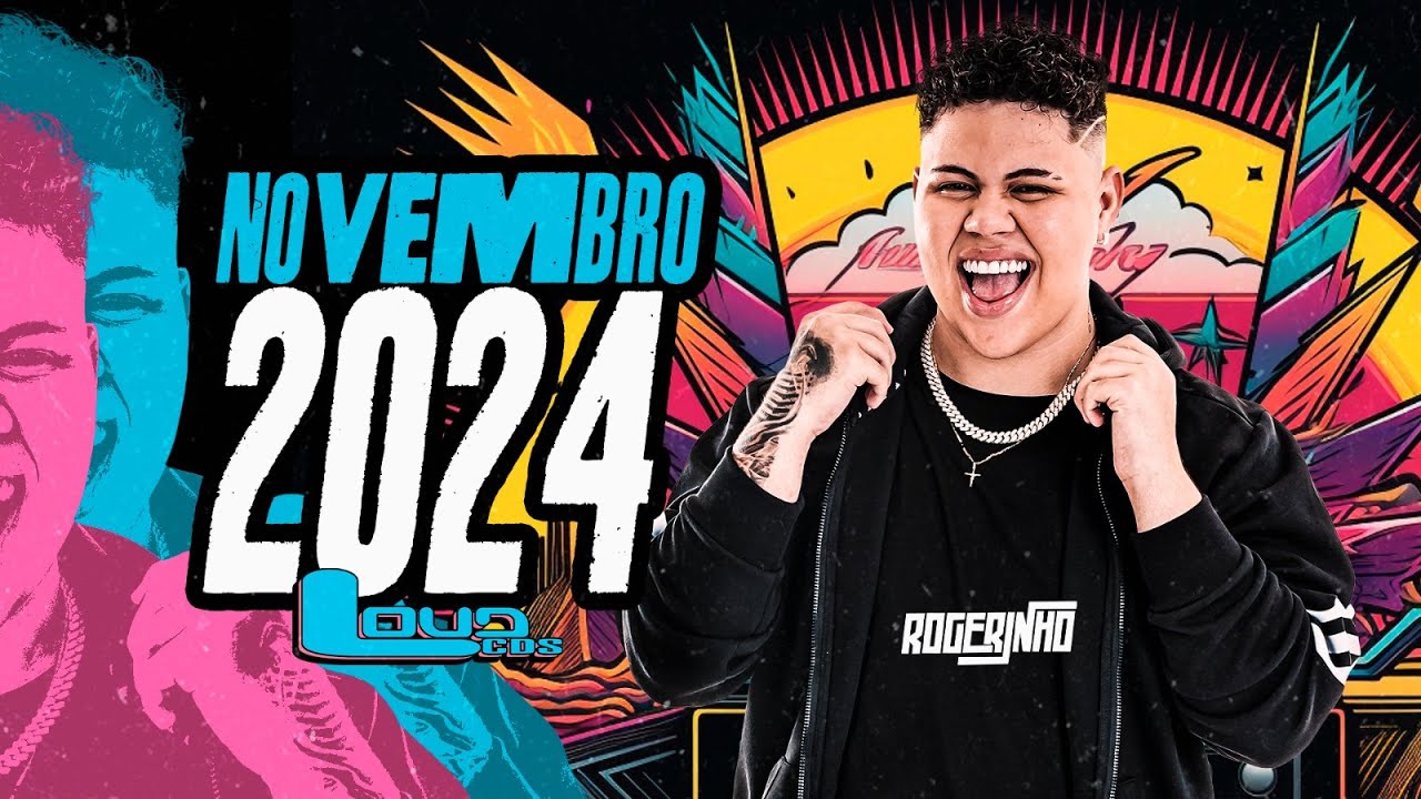 Rogerinho Novembro 2024 (Repertório Novo) CD Novo Palminha Pra Ela TBT - LoudCDs